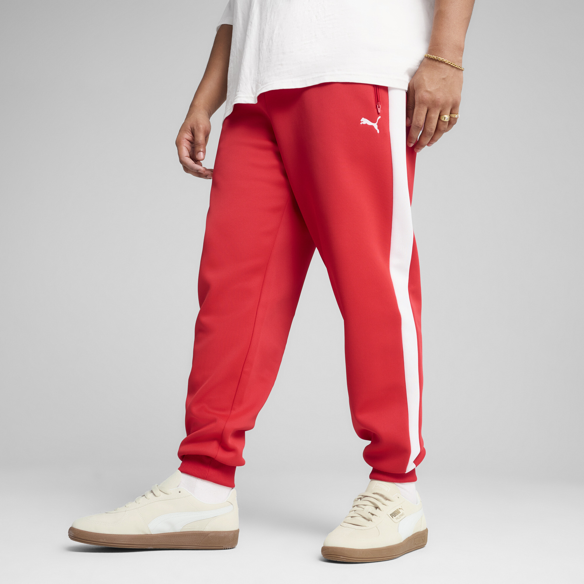 PUMA T7 ALWAYS ON trainingsbroek voor Heren, Rood, Maat XL thumbnail 6