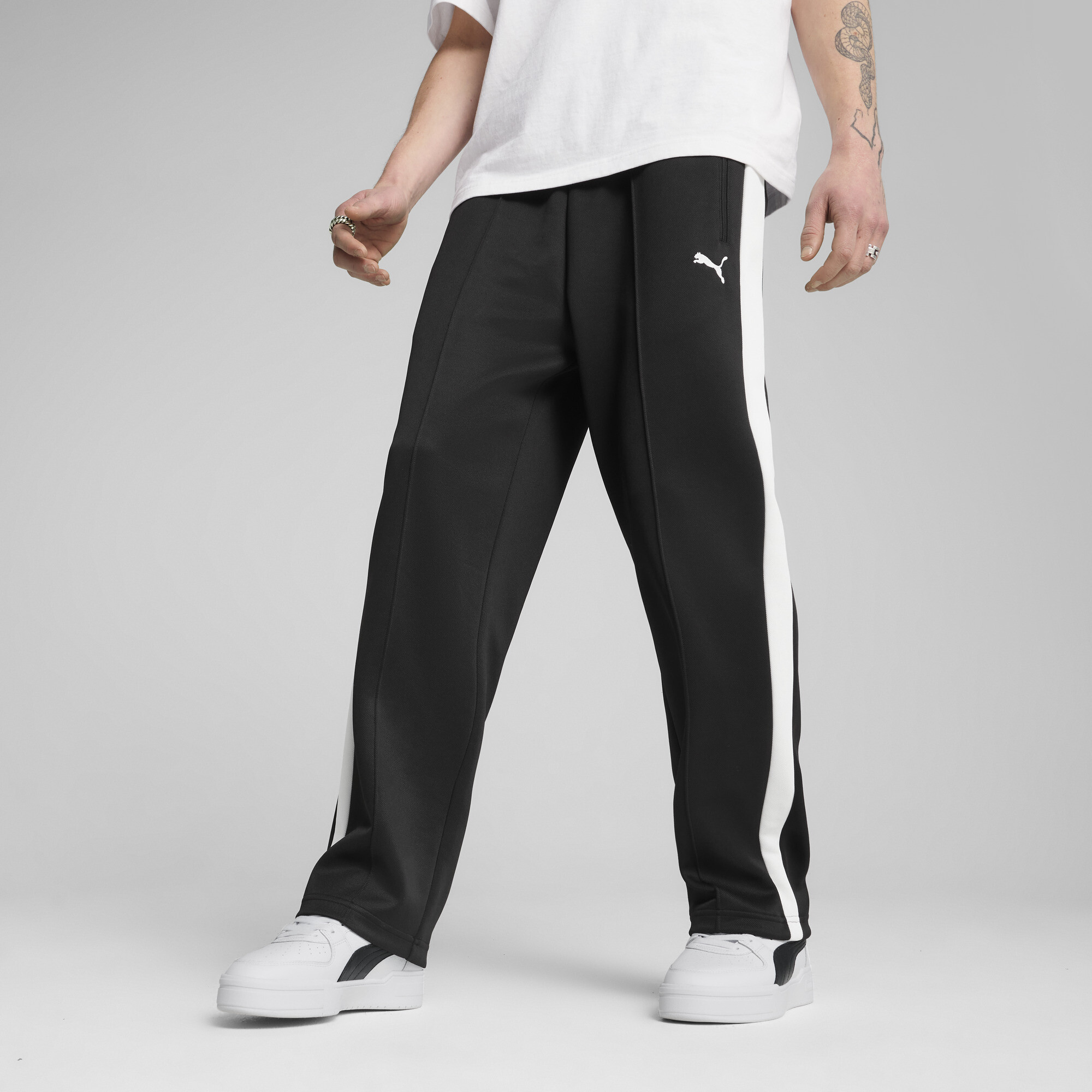 Puma T7 Always On Men's Relaxed Track Pants In Black