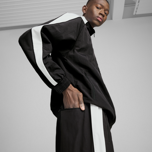 T7 Oversized Track Pants Unisex, PUMA Black, large-MEX