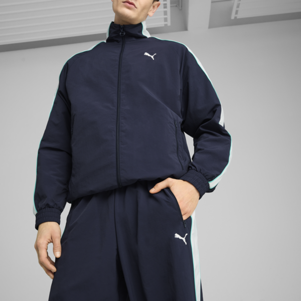 T7 Oversized Track Pants Unisex, New Navy, large-ZAF