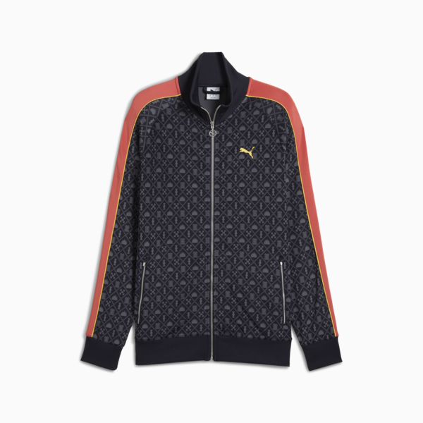 Road to Unity T7 Track Jacket Men, New Navy-AOP, large-ZAF