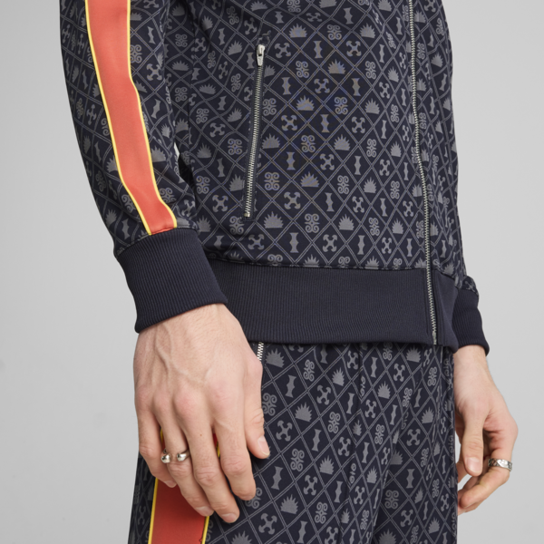 Road to Unity T7 Track Jacket Men, New Navy-AOP, large-MEX