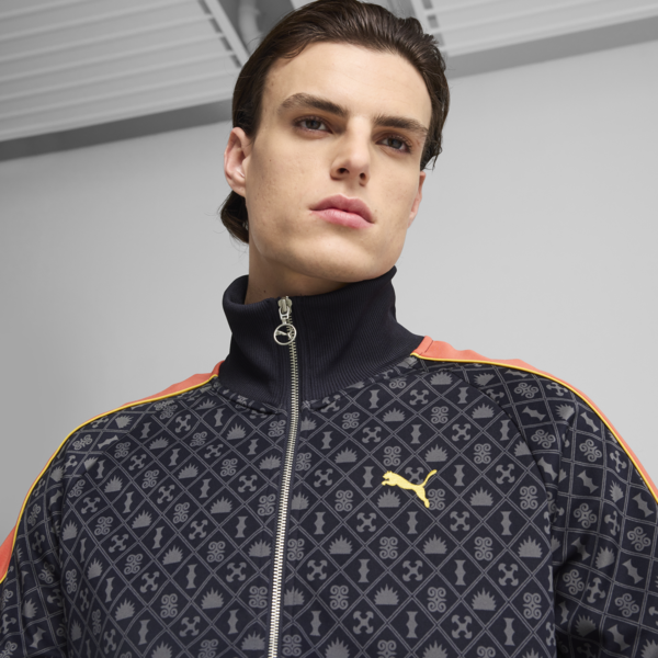 Road to Unity T7 Track Jacket Men, New Navy-AOP, large-MEX