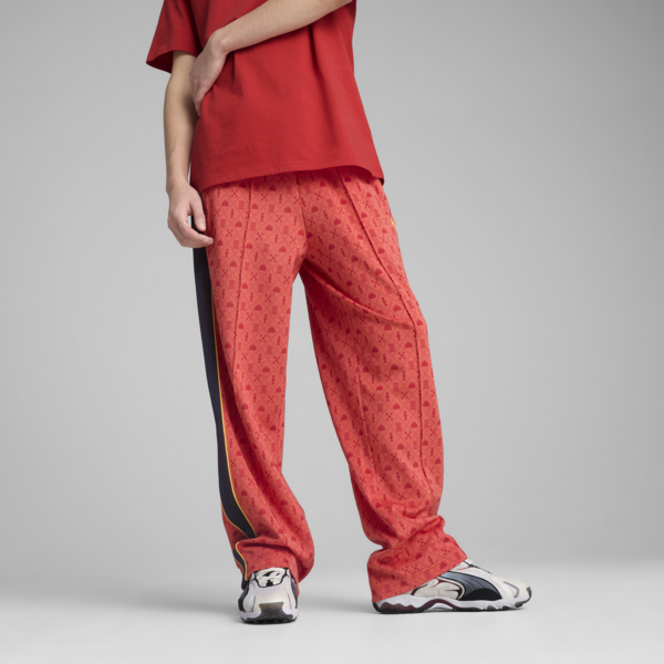 Pants holgados Road To Unity para hombre, Red Fire-AOP, large-MEX