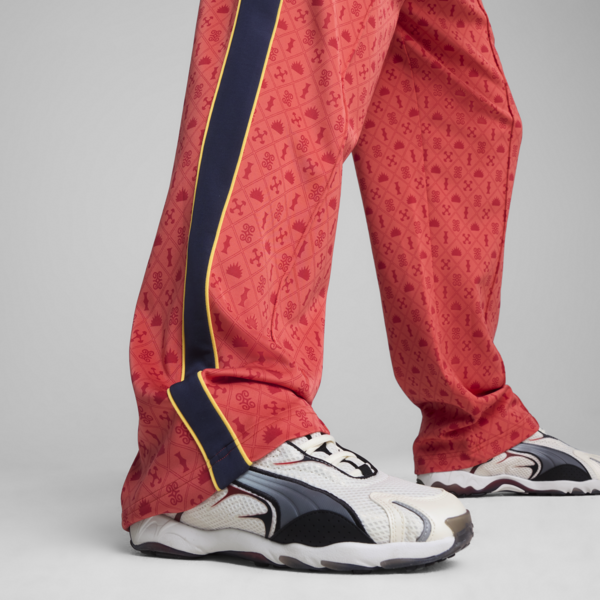 Pants holgados Road To Unity para hombre, Red Fire-AOP, large-MEX