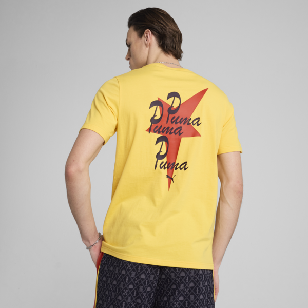 Road To Unity Graphic Tee Men, Sunny Yellow, large-MEX