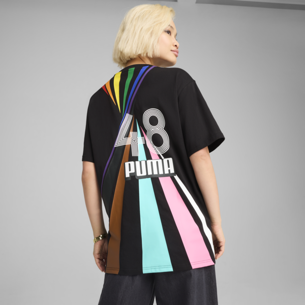 Playera holgada EQUAL LOVE CONFEDERATION, PUMA Black, large-MEX