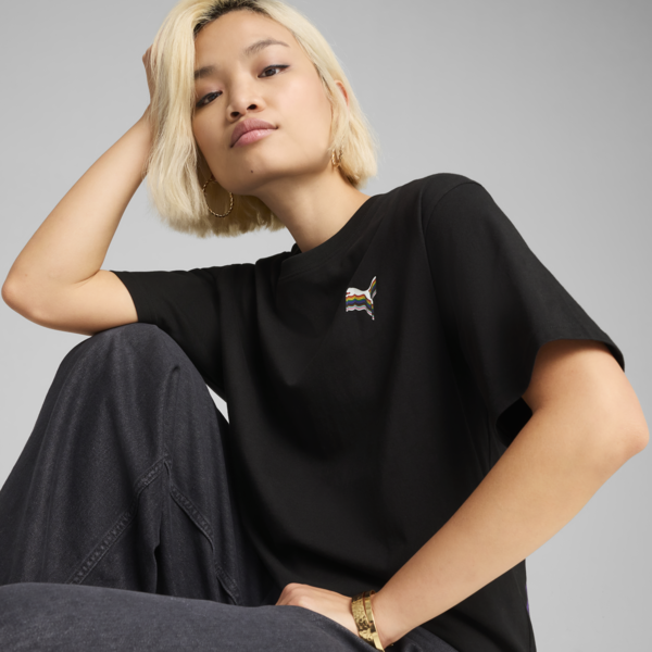 Playera holgada EQUAL LOVE CONFEDERATION, PUMA Black, large-MEX