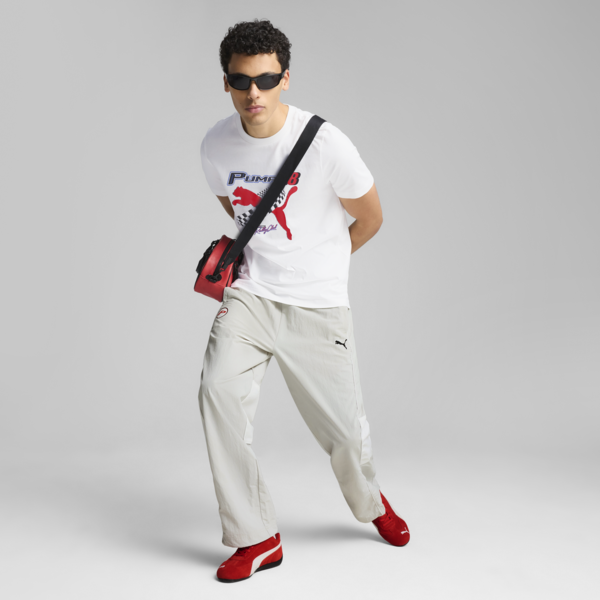 GRAPHICS PUMA Moto Tee Men, PUMA White, large-MEX