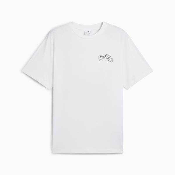 Remera holgada Graphics PUMA Hotel para hombre, PUMA White, large-ARG