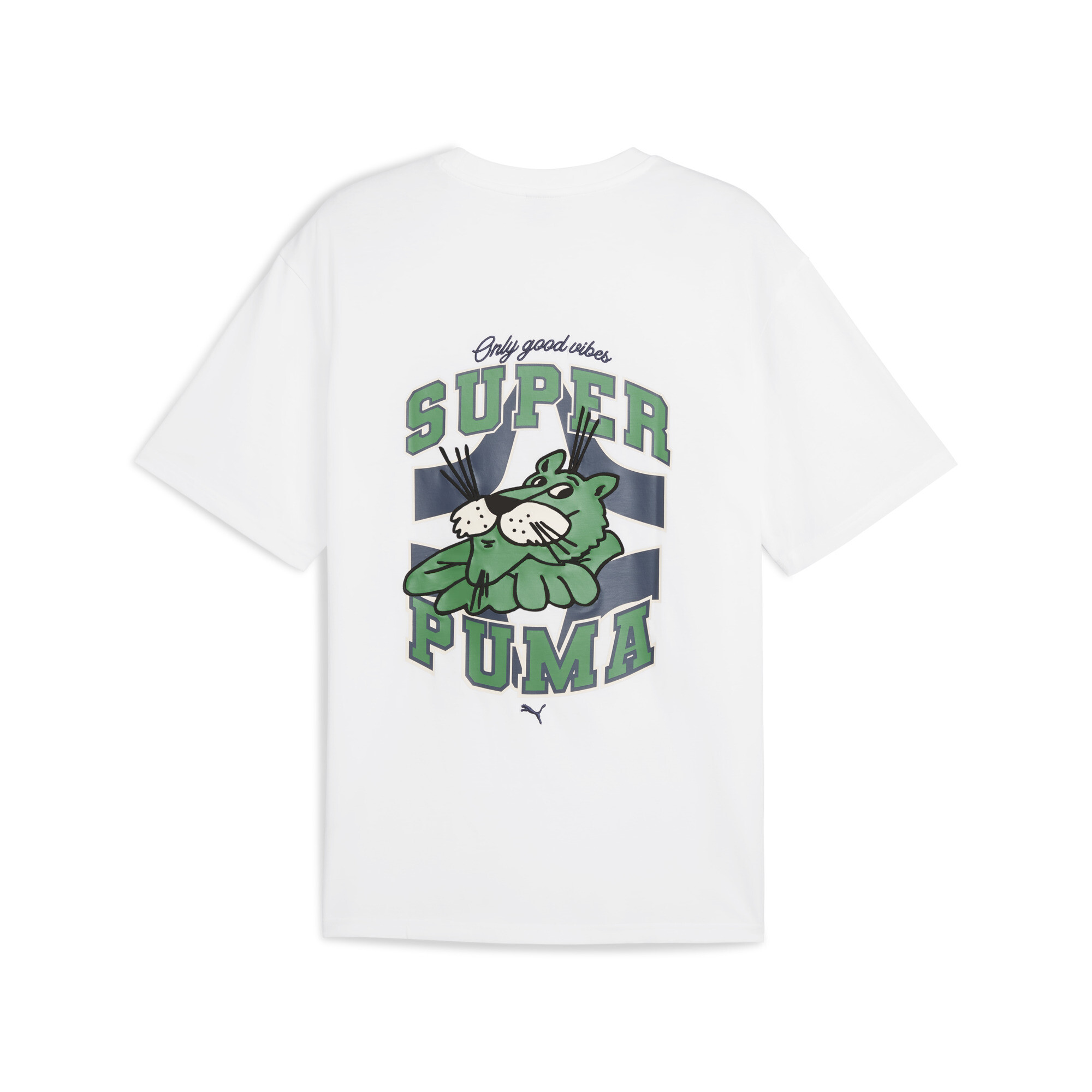 GRAPHICS Super PUMA Relaxed T-shirt voor Heren, Wit