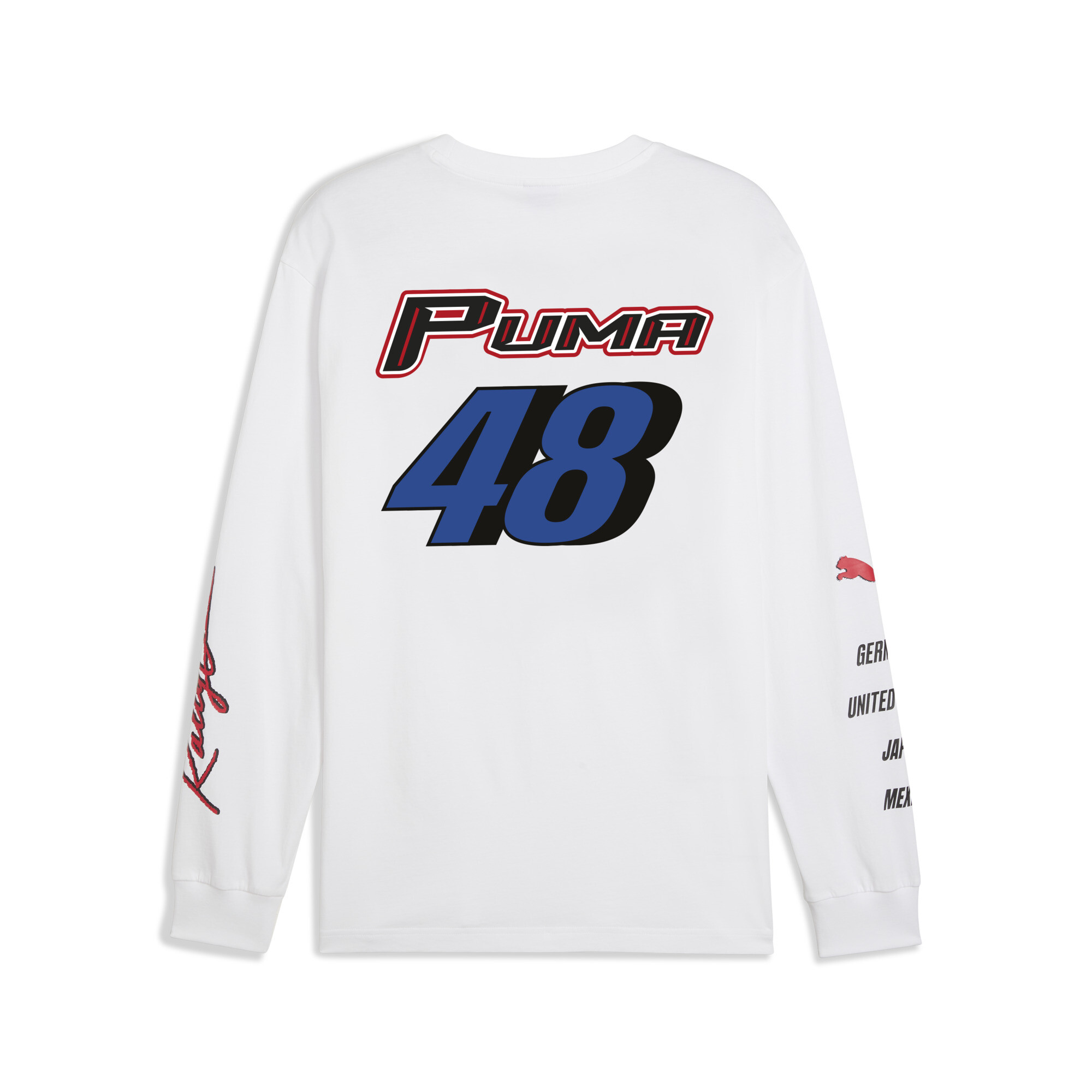 GRAPHICS PUMA Moto Relaxed T-shirt, Wit