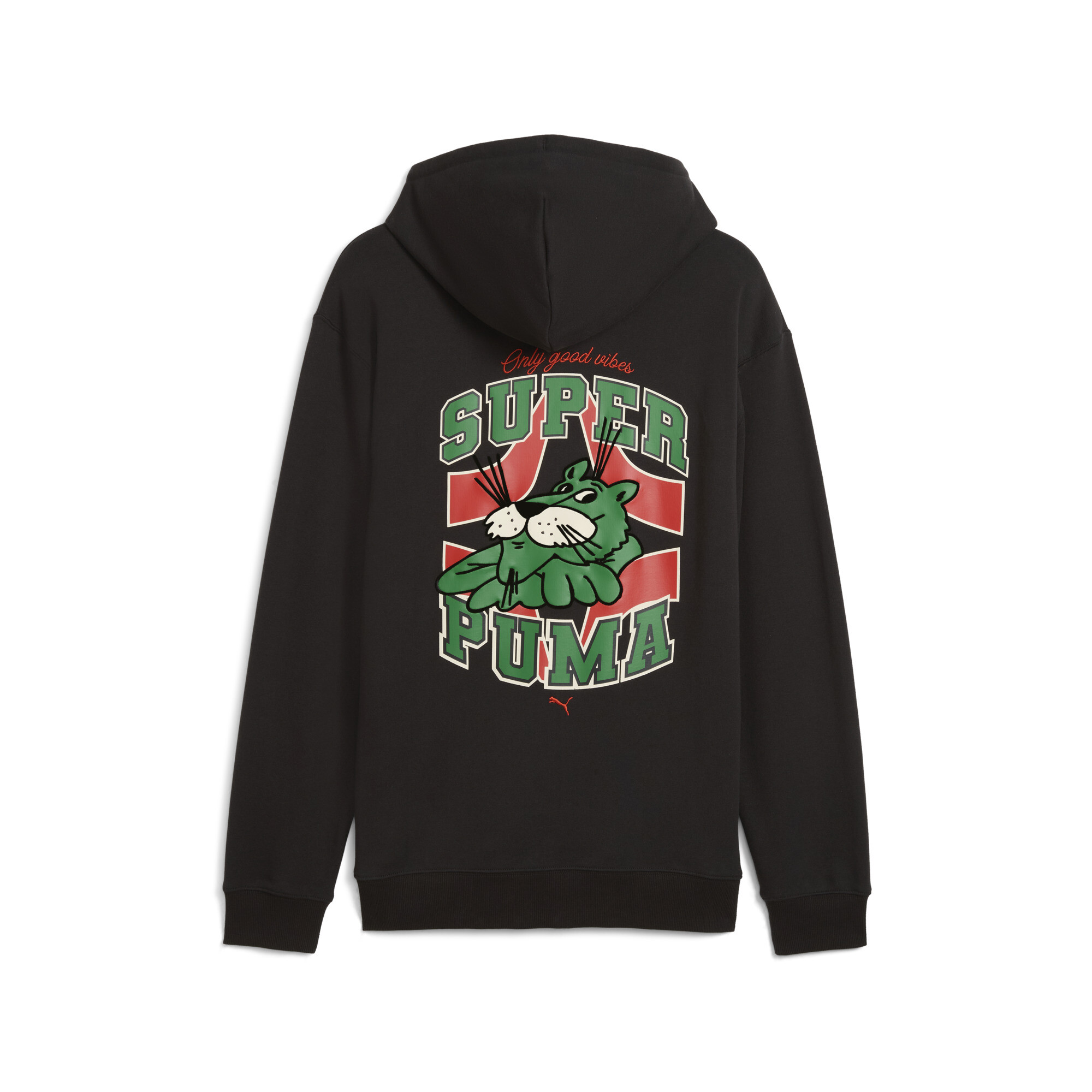 GRAPHICS Super PUMA hoodie voor Heren, Zwart