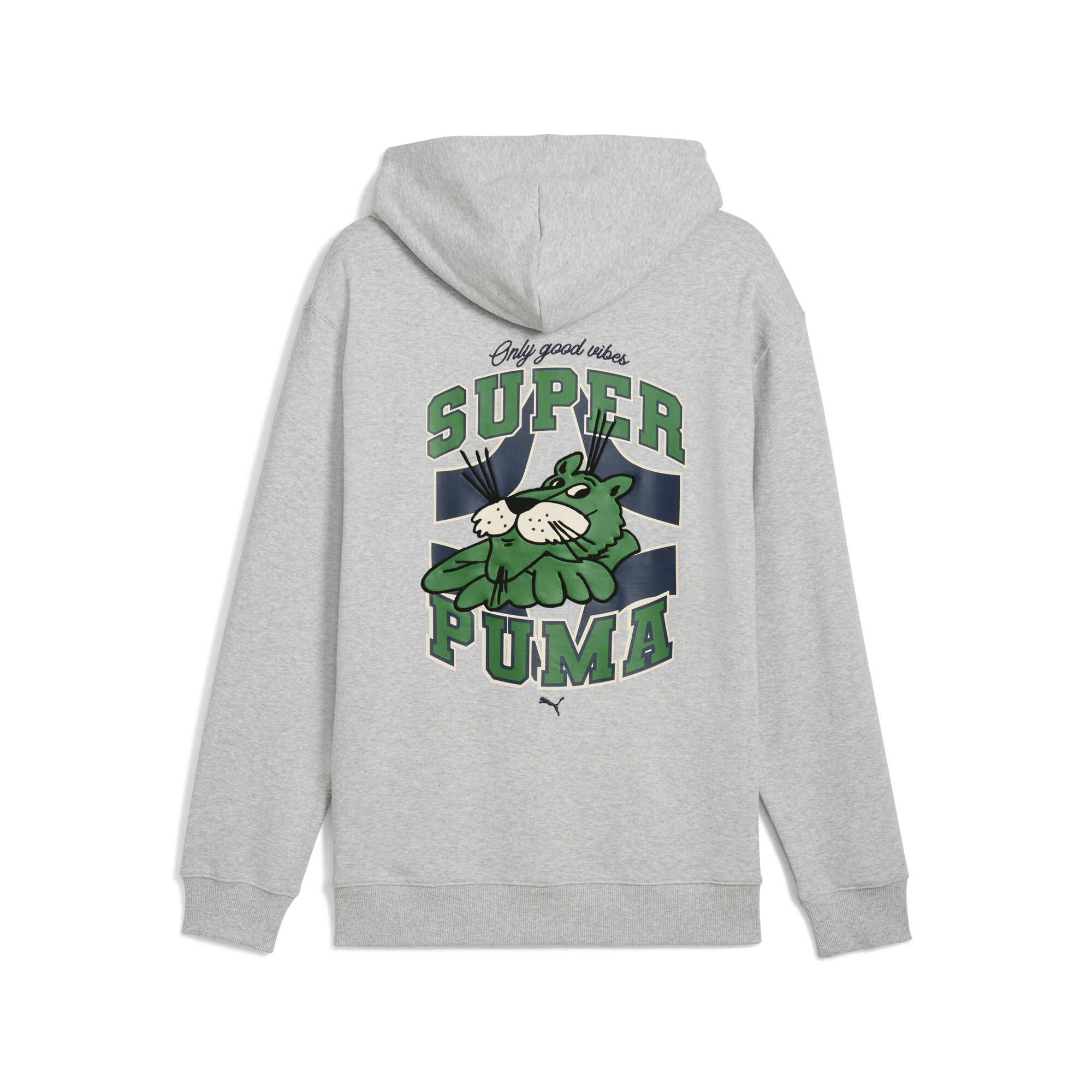 GRAPHICS Super PUMA hoodie voor Heren, Grijs, Maat L