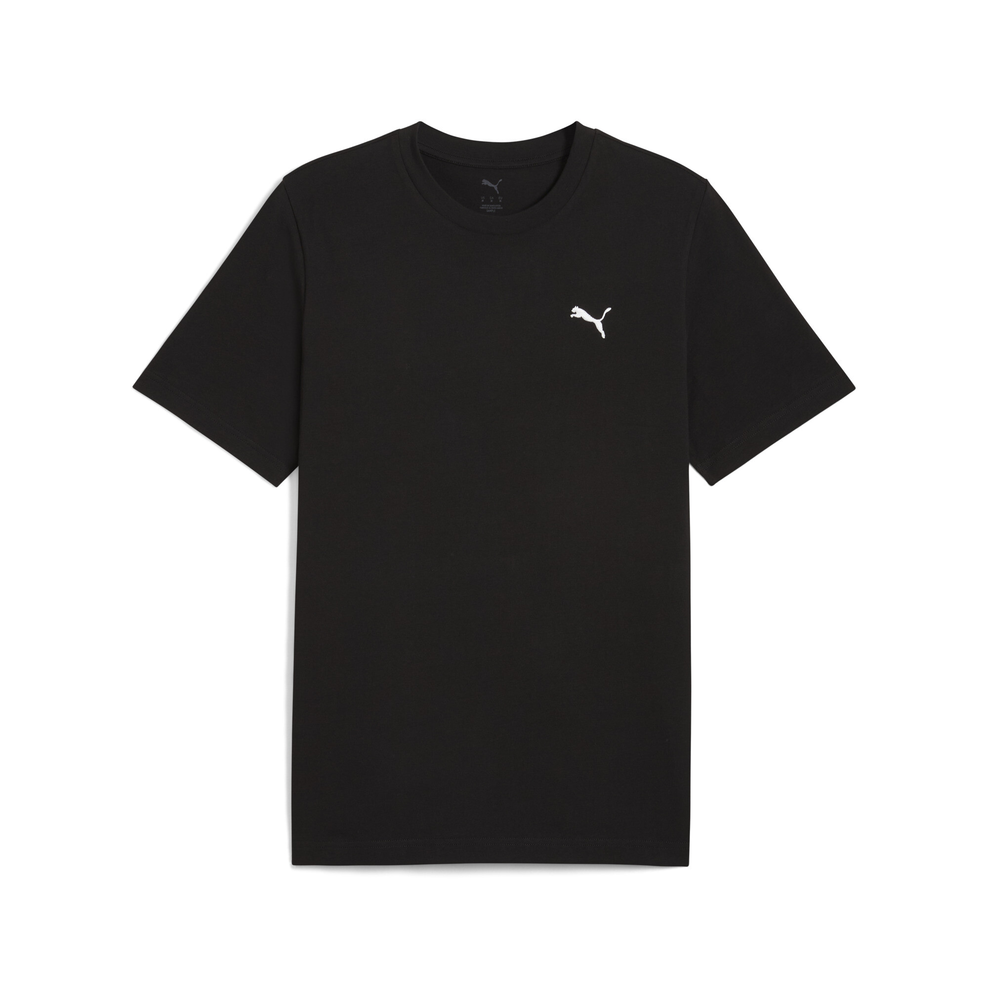 PUMA WARDROBE ESS T-shirt voor Heren, Zwart, Maat L thumbnail 3