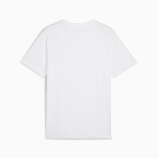 WARDROBE ESS Tee Men, PUMA White, large-MEX