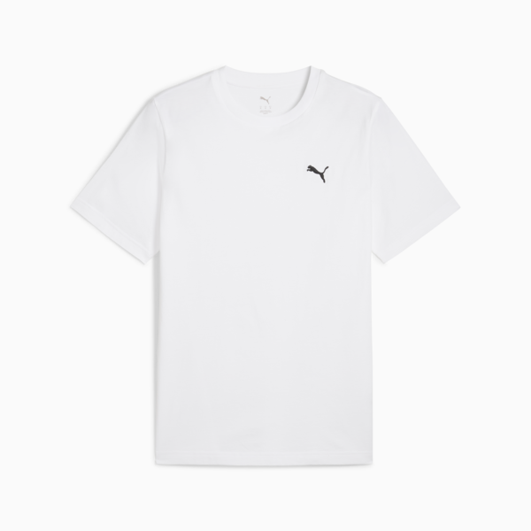WARDROBE ESS Tee Men, PUMA White, large-MEX