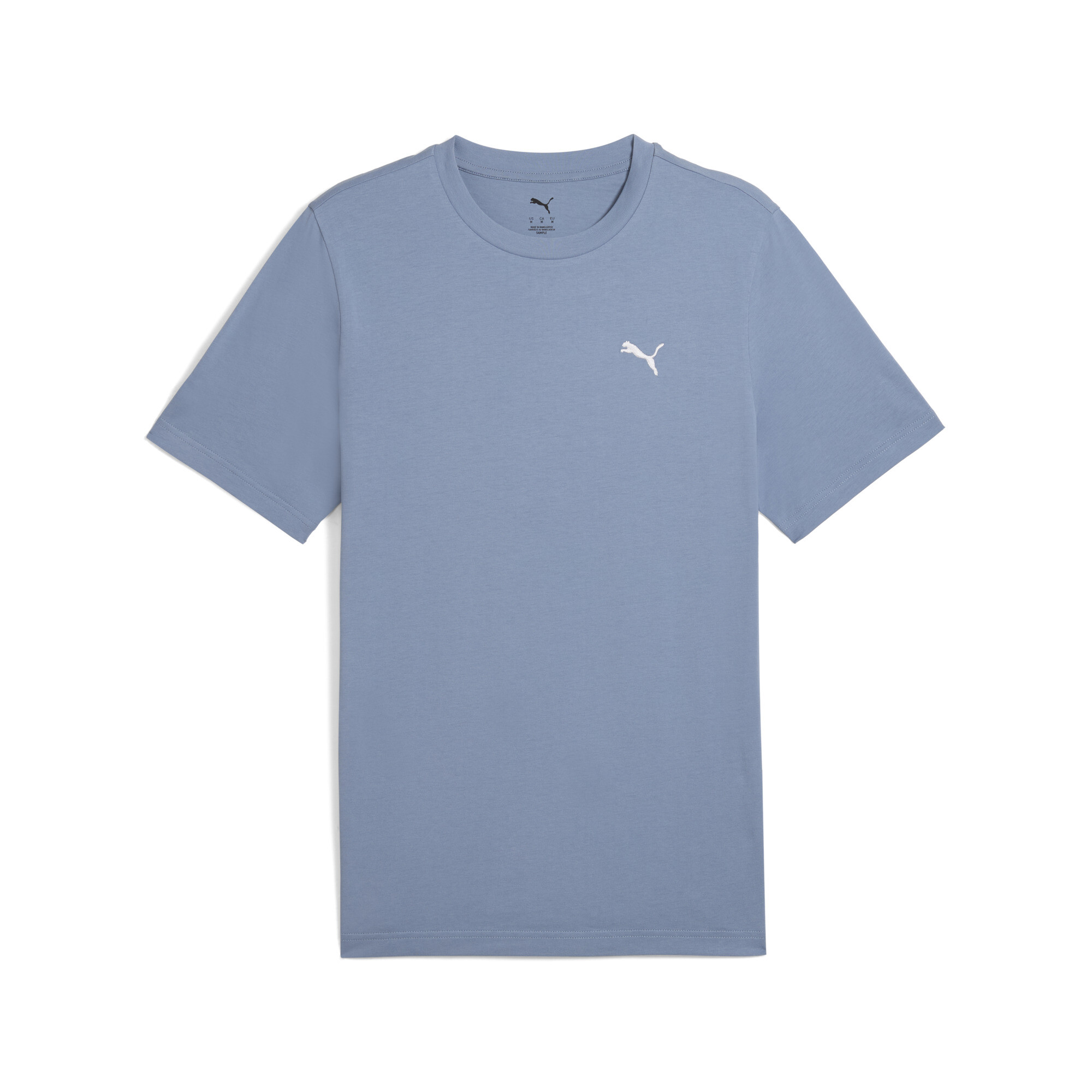 PUMA WARDROBE ESS T-shirt voor Heren, Blauw, Maat XS thumbnail 3