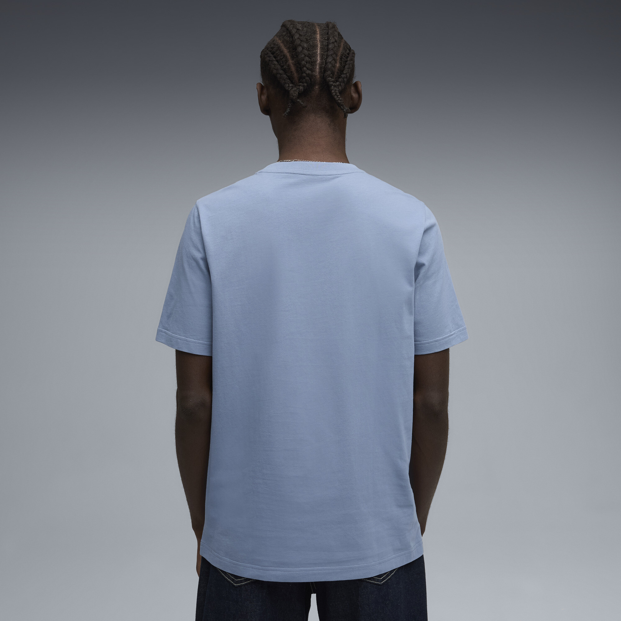 PUMA WARDROBE ESS T-shirt voor Heren, Blauw, Maat XS thumbnail 5