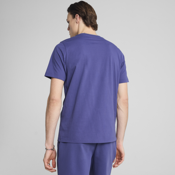 WARDROBE ESS Tee Men, Blue Crystal, large-MEX