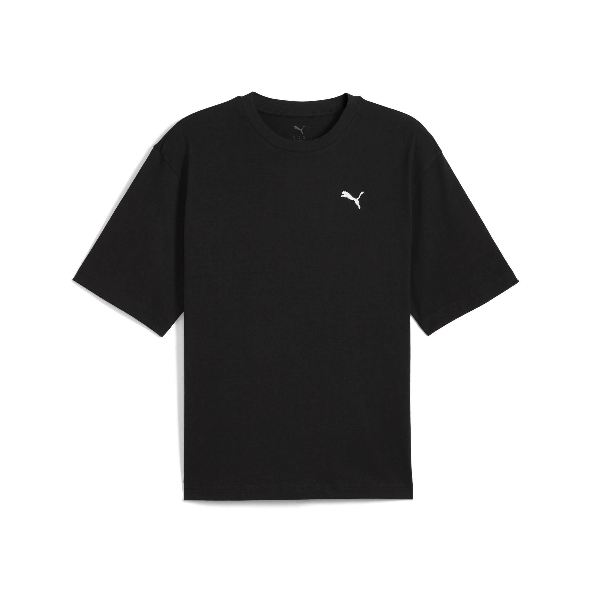 PUMA WARDROBE ESS Boxy T-shirt voor Heren, Zwart, Maat XL thumbnail 3