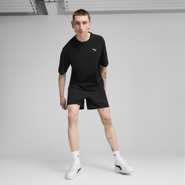WARDROBE ESS Boxy Tee Men, PUMA Black, large-MEX