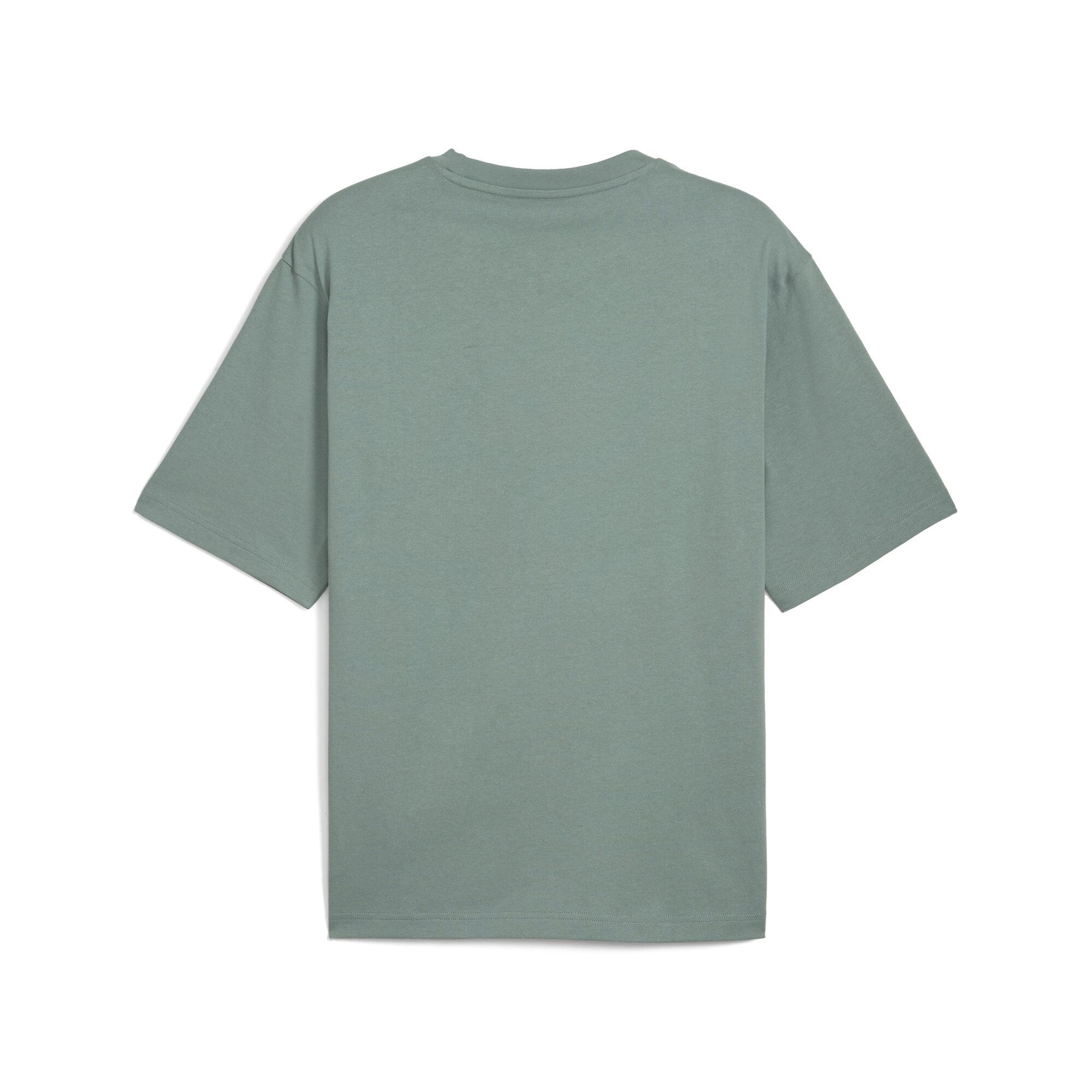 PUMA WARDROBE ESS Boxy T-shirt voor Heren, Groen
