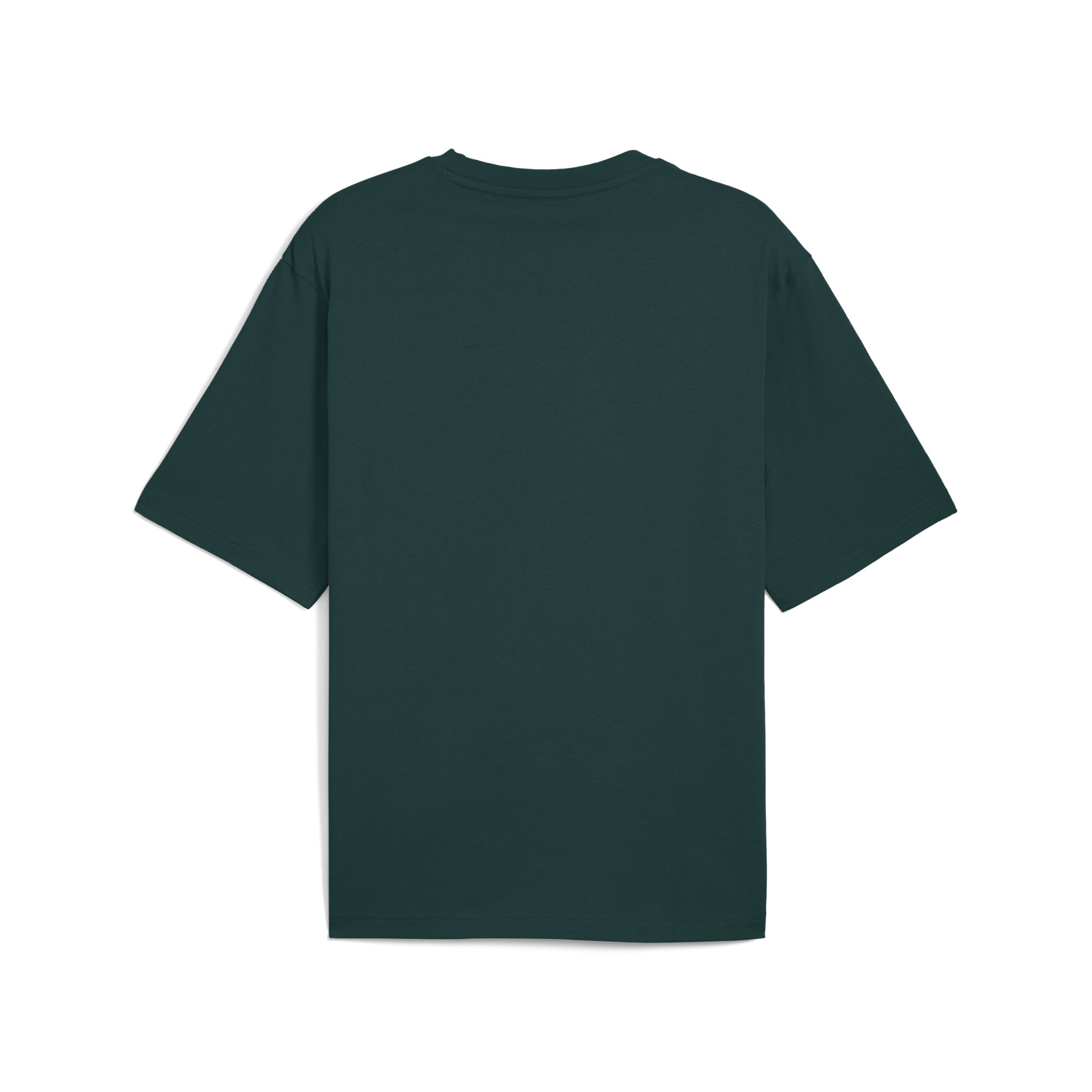 PUMA WARDROBE ESS Boxy T-shirt voor Heren, Groen, Maat M thumbnail 2
