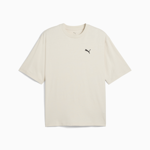 WARDROBE ESS Boxy Tee Men, Alpine Snow, large-MEX