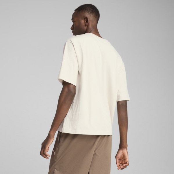 WARDROBE ESS Boxy Tee Men, Alpine Snow, large-MEX