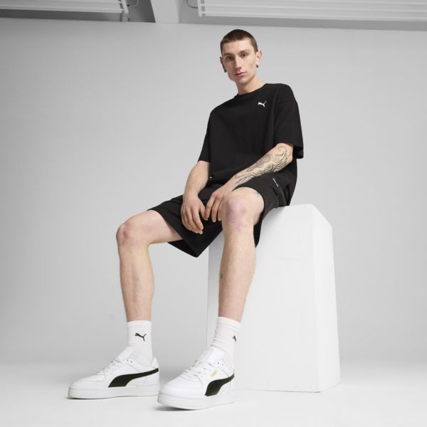 Remera oversize WARDROBE Essentials para hombre, PUMA Black, large-ARG
