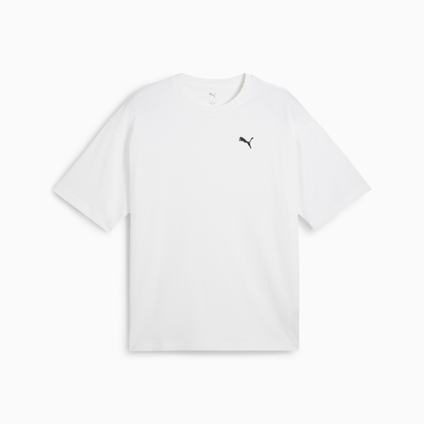 Remera oversize WARDROBE Essentials para hombre, PUMA White, large-ARG
