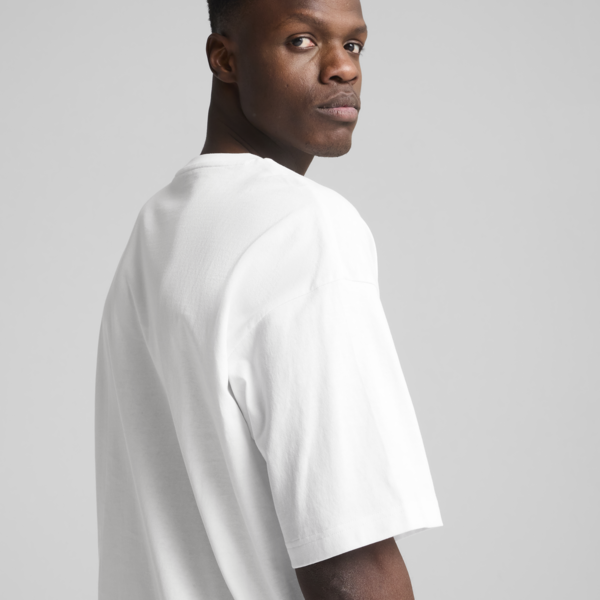Remera oversize WARDROBE Essentials para hombre, PUMA White, large-ARG