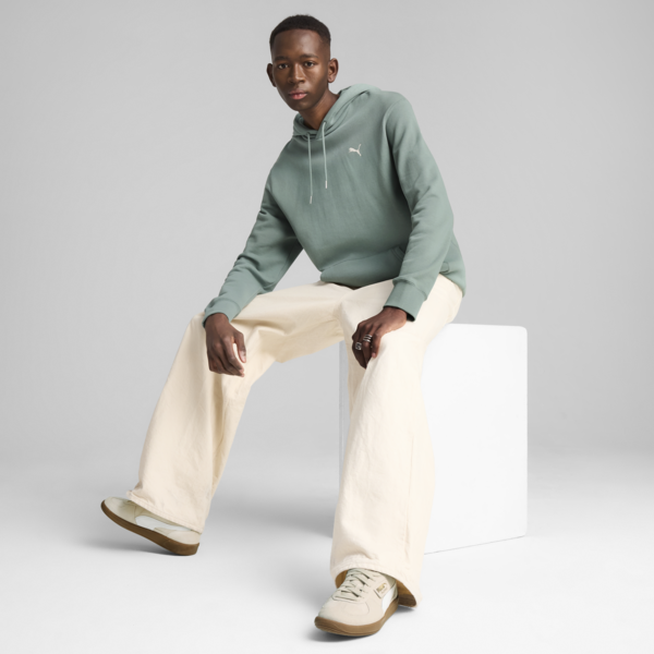 Buzo con capucha WARDROBE Essentials para hombre, Green Moon, large-ARG