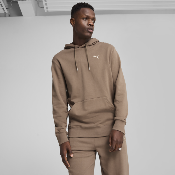 WARDROBE Essentials Hoodie Men, Totally Taupe, large-ZAF