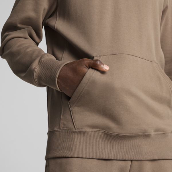 WARDROBE Essentials Hoodie Men, Totally Taupe, large-ZAF
