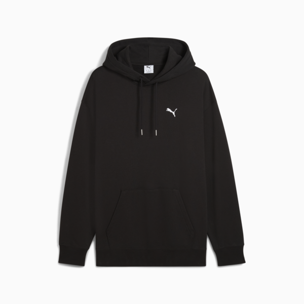Buzo holgado con capucha WARDROBE Essentials para hombre, PUMA Black, large-ARG