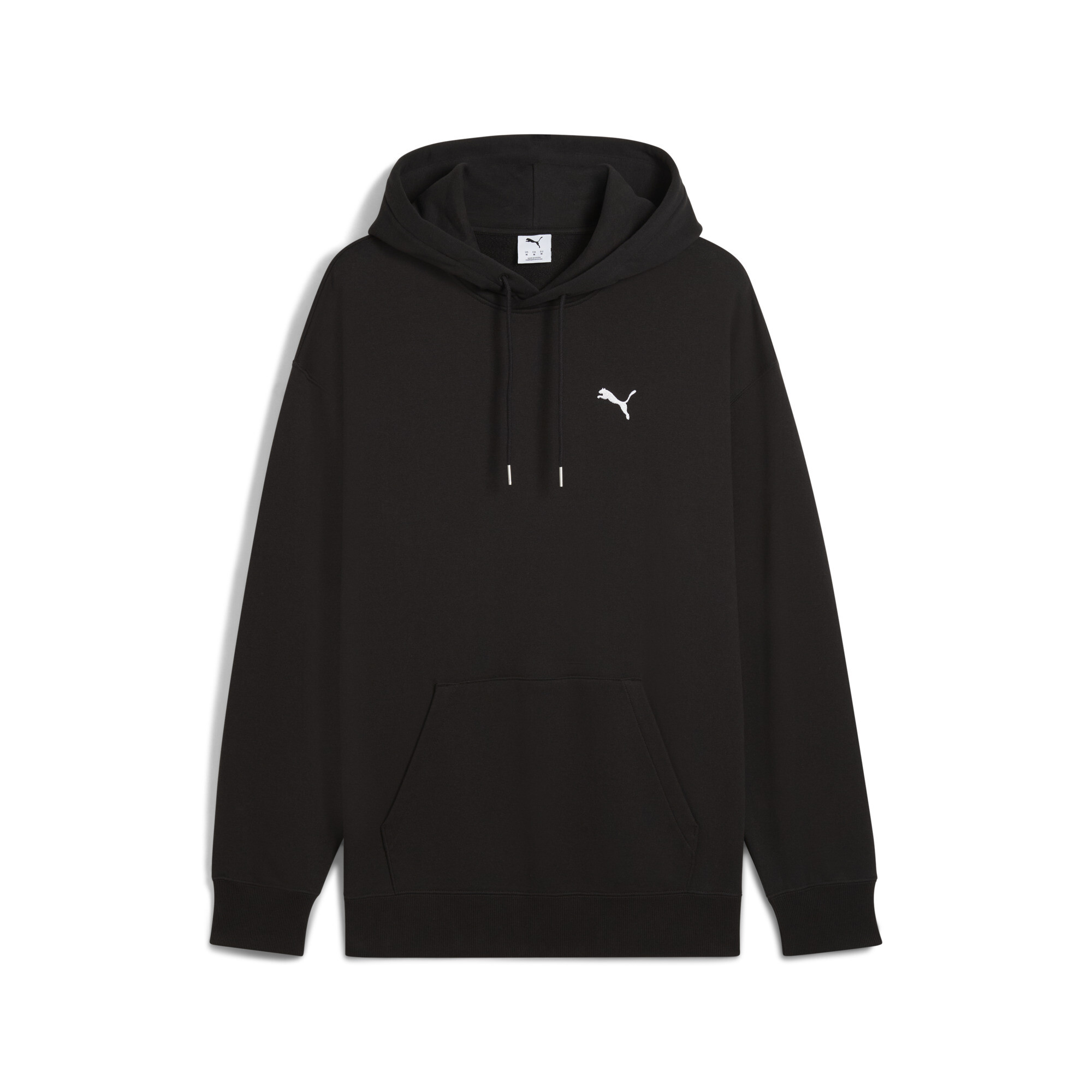 PUMA WARDROBE ESS Relaxed hoodie voor Heren, Zwart, Maat XL thumbnail 3