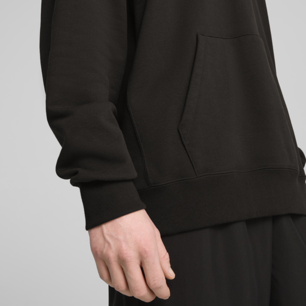 Buzo holgado con capucha WARDROBE Essentials para hombre, PUMA Black, large-ARG