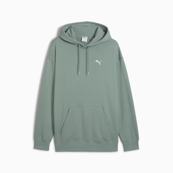 sudadera holgada con capucha WARDROBE Essentials para hombre, Green Moon, large-MEX