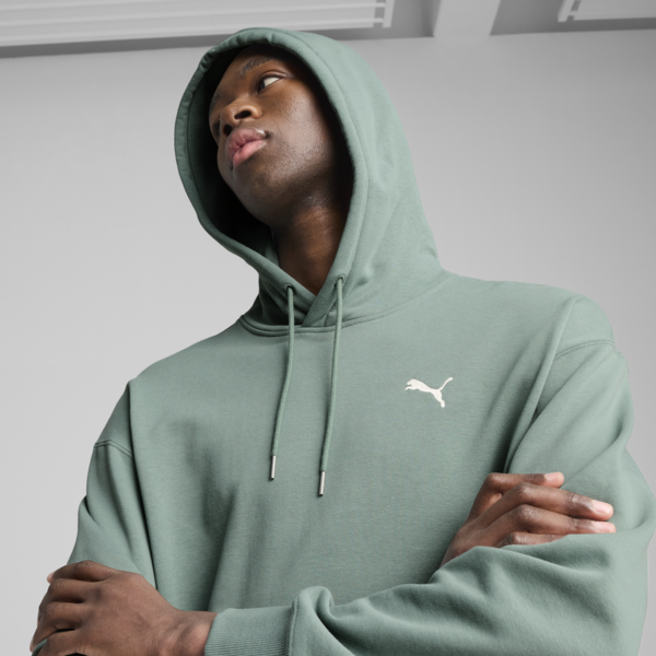WARDROBE ESS Relaxed Hoodie Men, Green Moon, large-ZAF