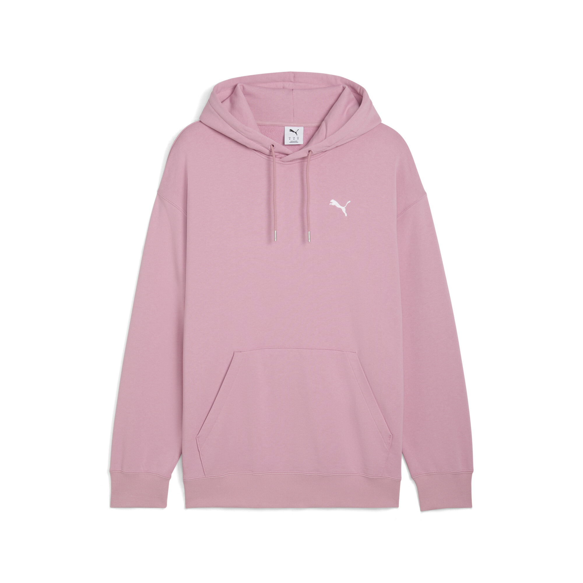 PUMA WARDROBE ESS Relaxed hoodie voor Heren, Roze, Maat M thumbnail 3