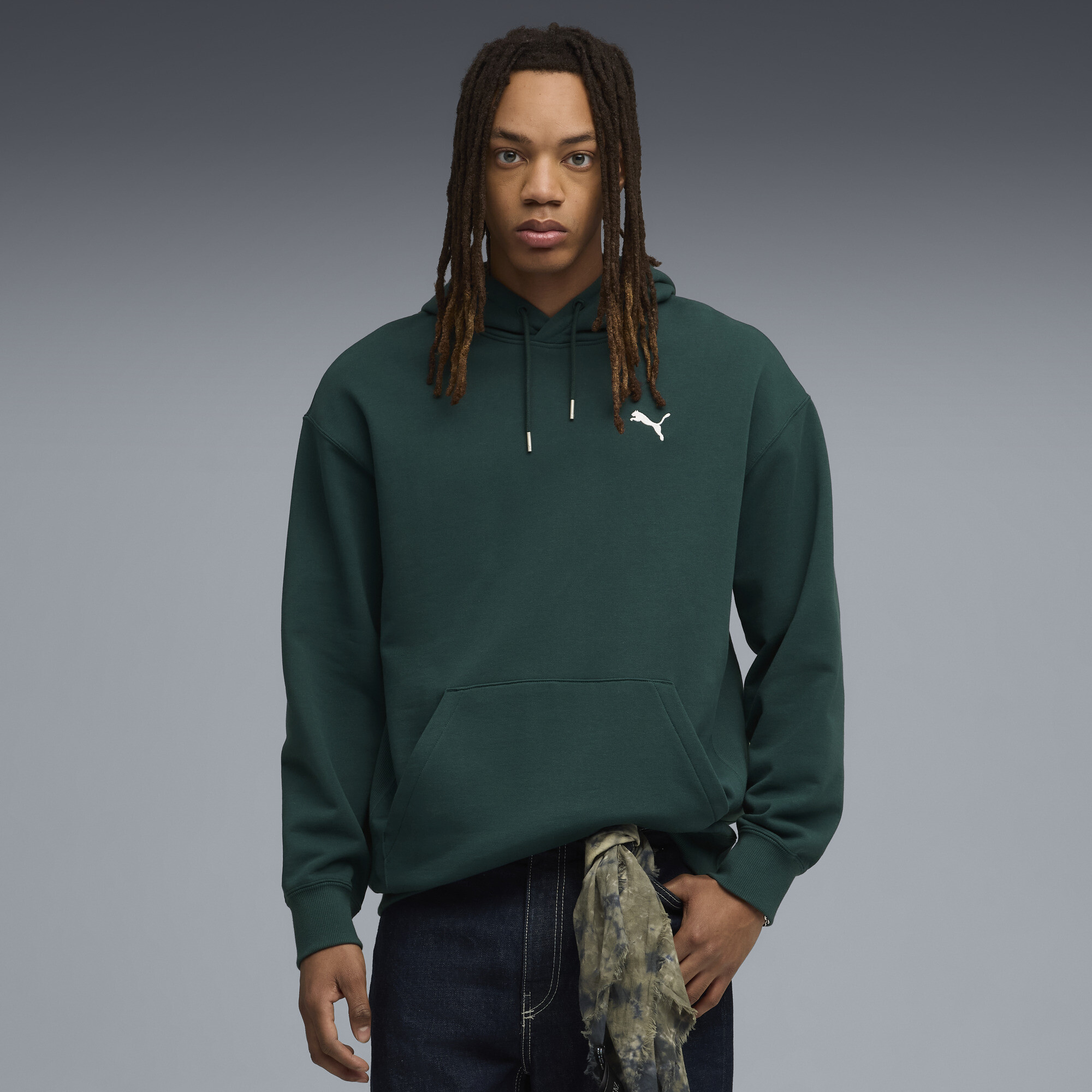 トップス New Manual 027 HOODIE HEATHER GREEN New 027 HEATHER トップス HOODIE Manual GREEN