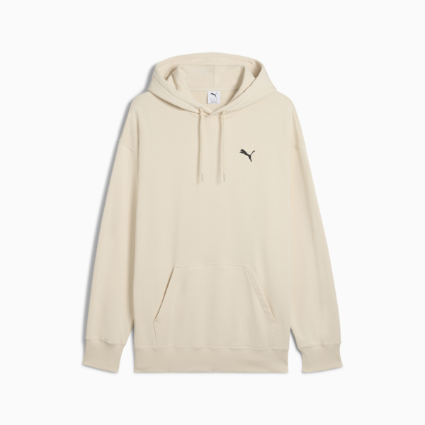 WARDROBE ESS Relaxed Hoodie Men, Alpine Snow, large-ZAF