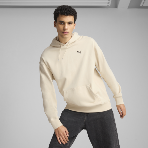 WARDROBE ESS Relaxed Hoodie Men, Alpine Snow, large-ZAF