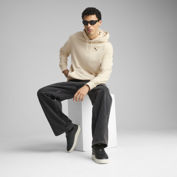 WARDROBE ESS Relaxed Hoodie Men, Alpine Snow, large-ZAF