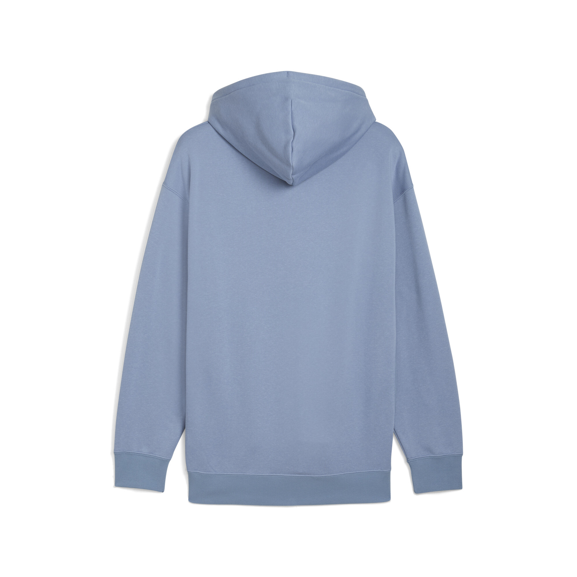PUMA Wardrobe Essentials relaxte fleece hoodie voor Heren, Blauw, Maat L thumbnail 2