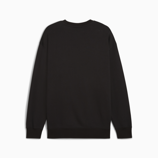 WARDROBE ESS Relaxed Crew Men, PUMA Black, large-ZAF