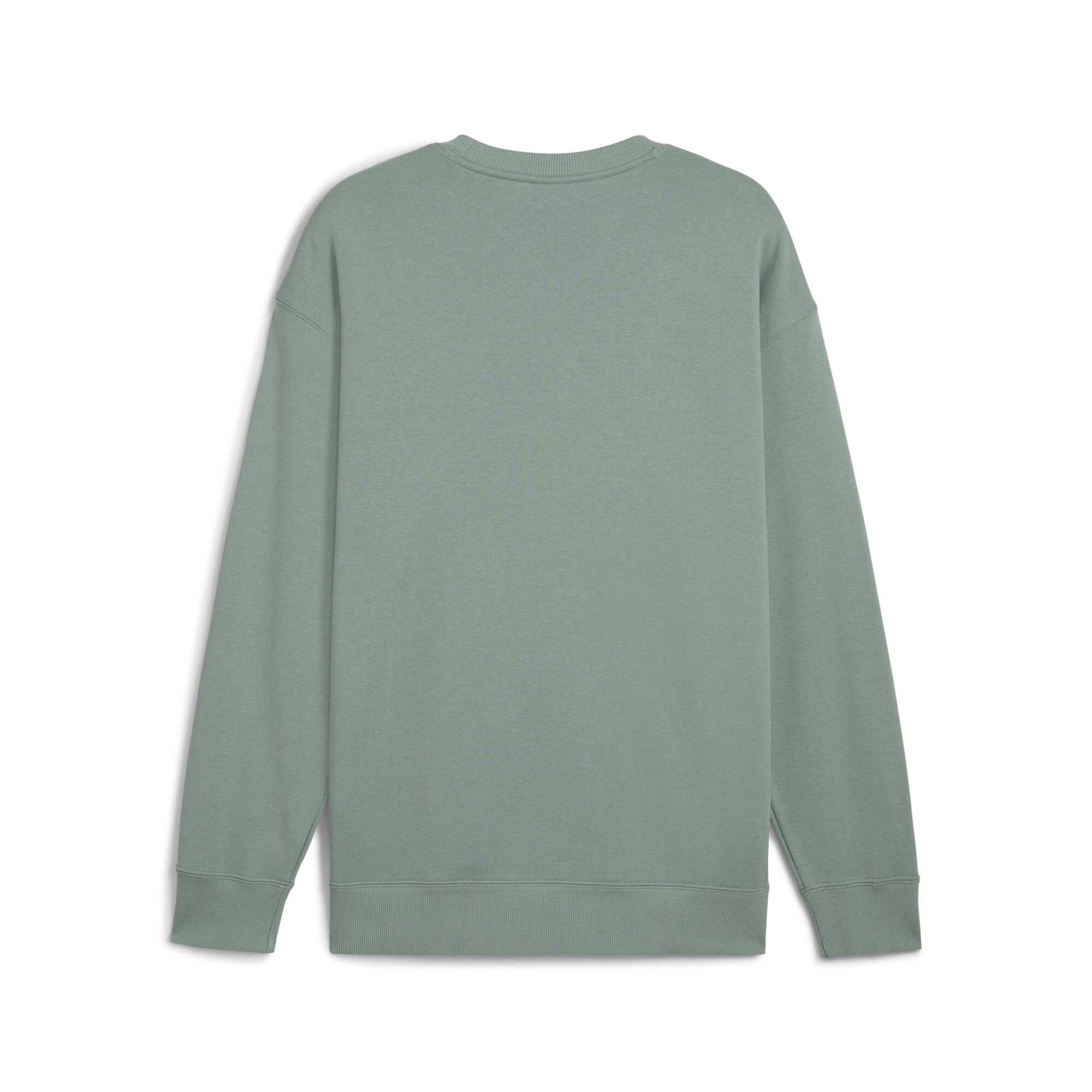 PUMA WARDROBE ESS Relaxed trui met ronde hals voor Heren, Groen