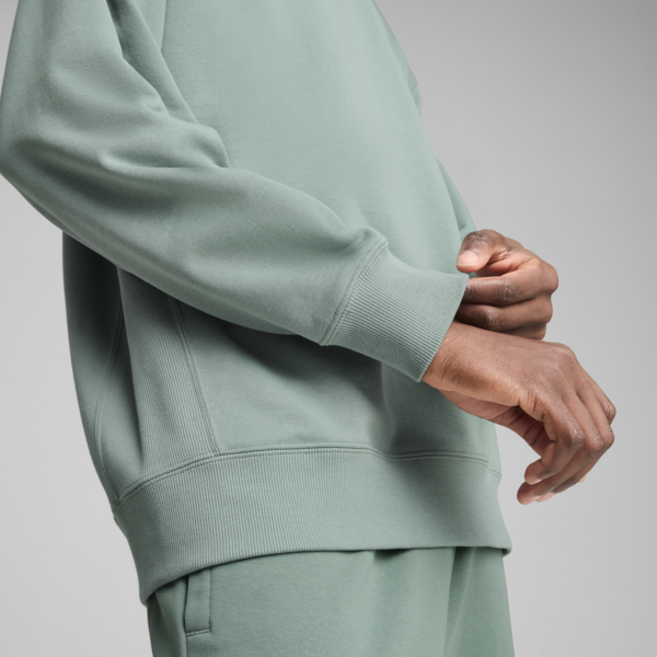 WARDROBE ESS Relaxed Crew Men, Green Moon, large-ZAF